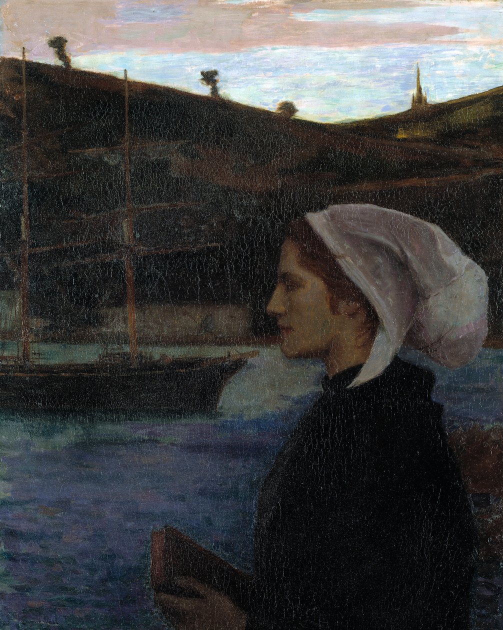Una domenica bretone da Eugene Laurent Vail