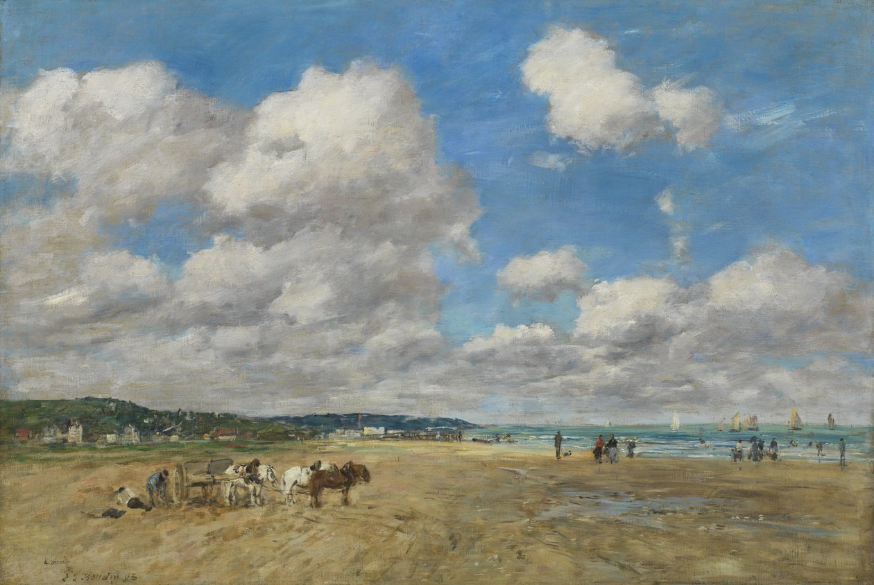 Deauville, 1893 da Eugene Louis Boudin