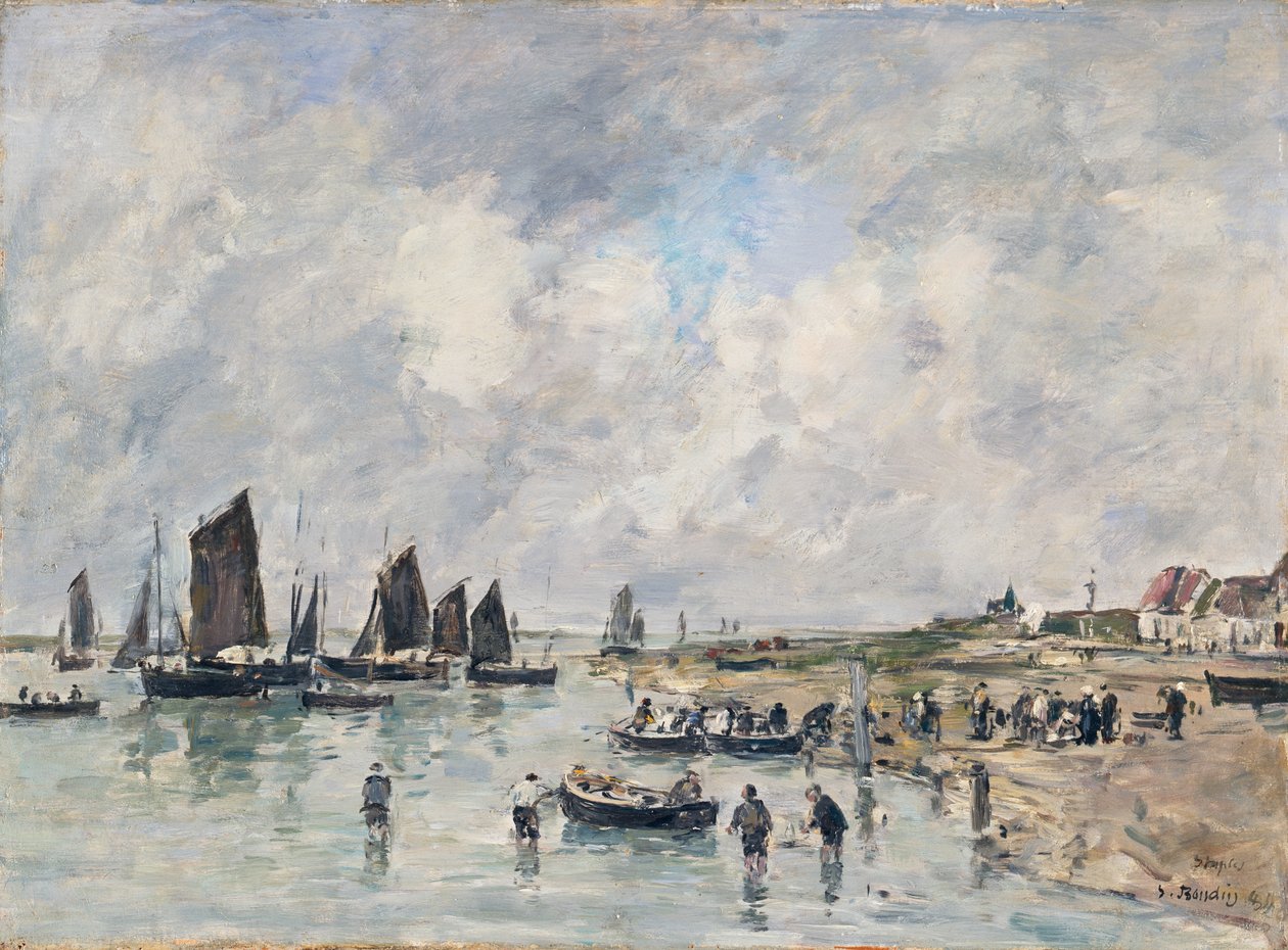 Etaples da Eugene Louis Boudin