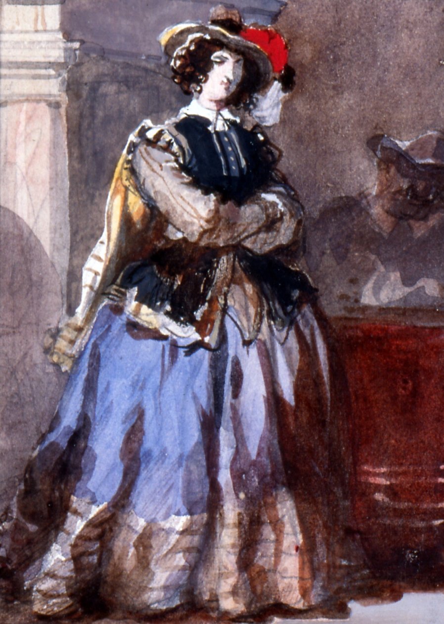 Una donna da Eugene Louis Lami