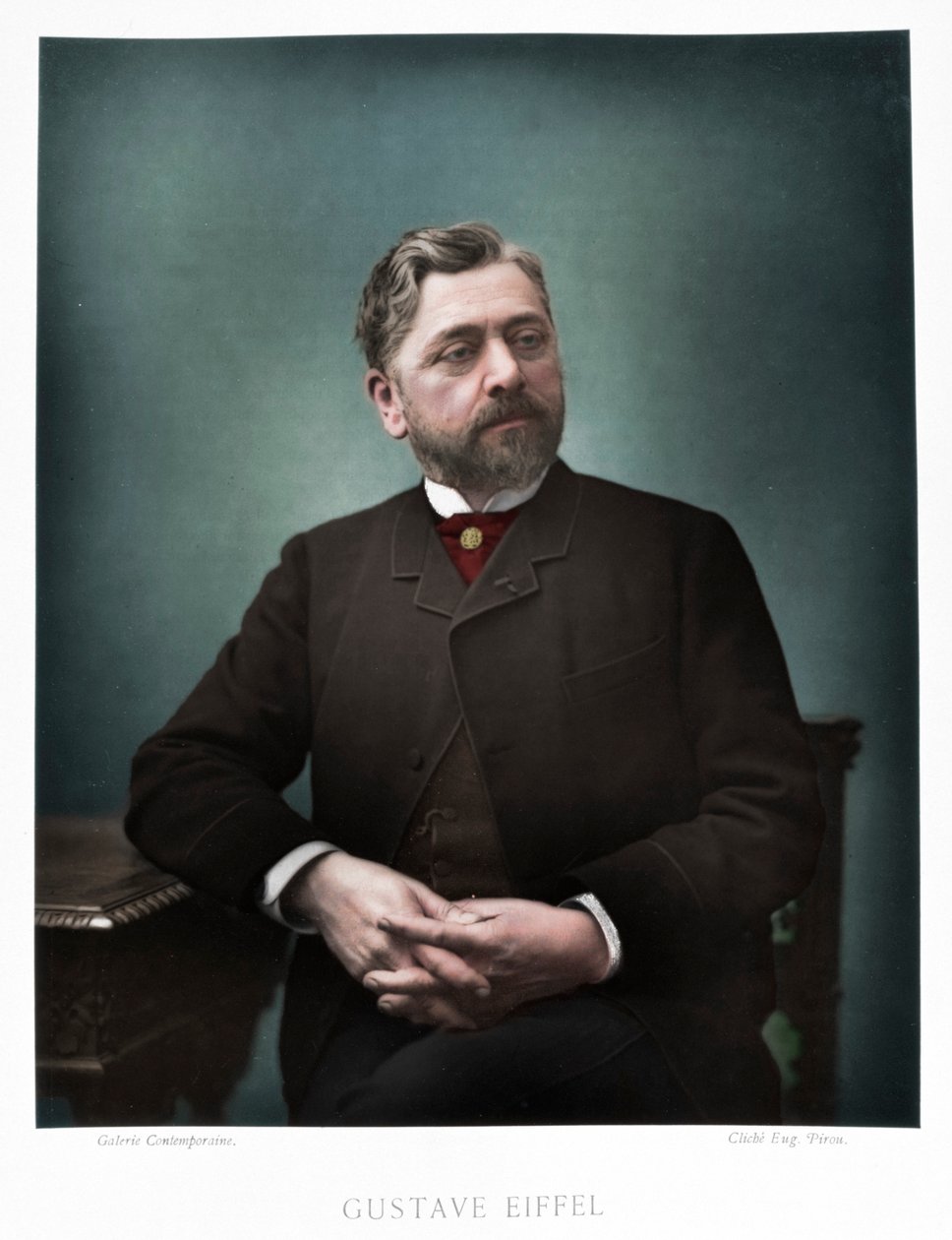 Gustave Eiffel, ingegnere francese, 1880 da Eugene Pirou