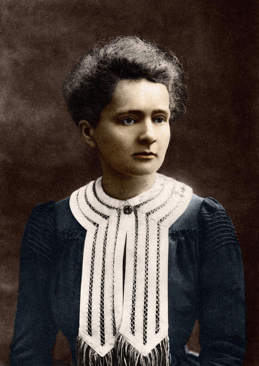 Ritratto di Marie Curie 1867-1934 da Eugene Pirou