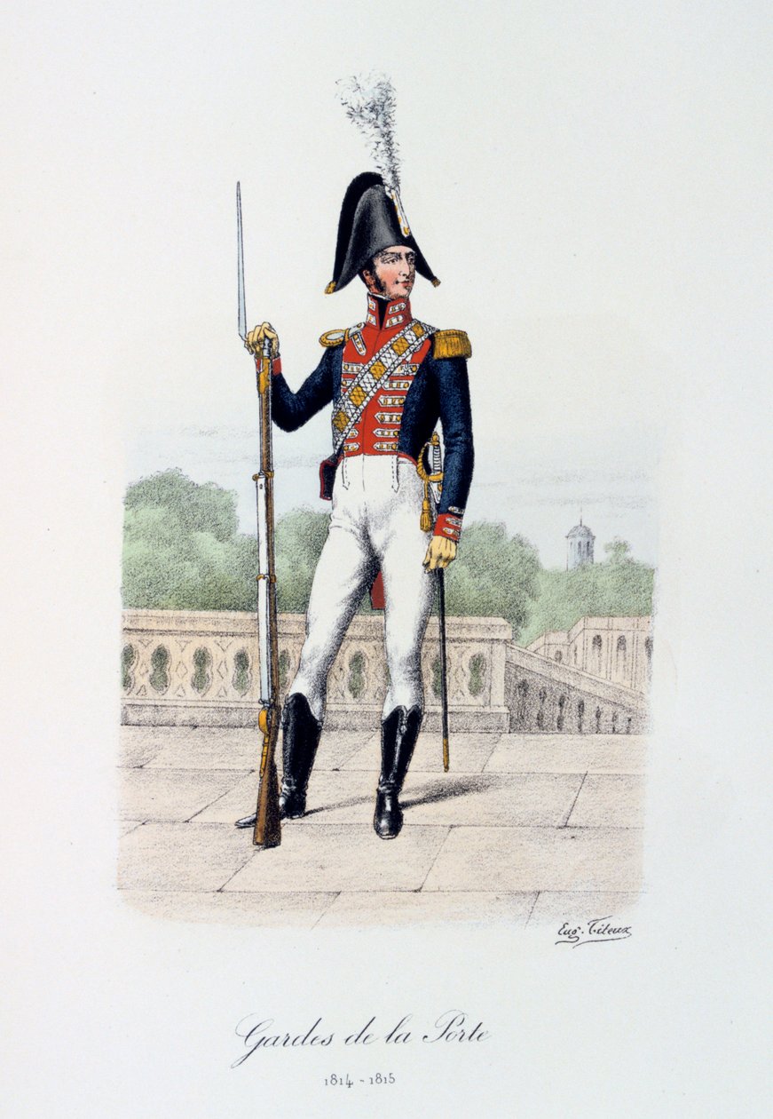 Gardes de la Porte da Eugene Titeux