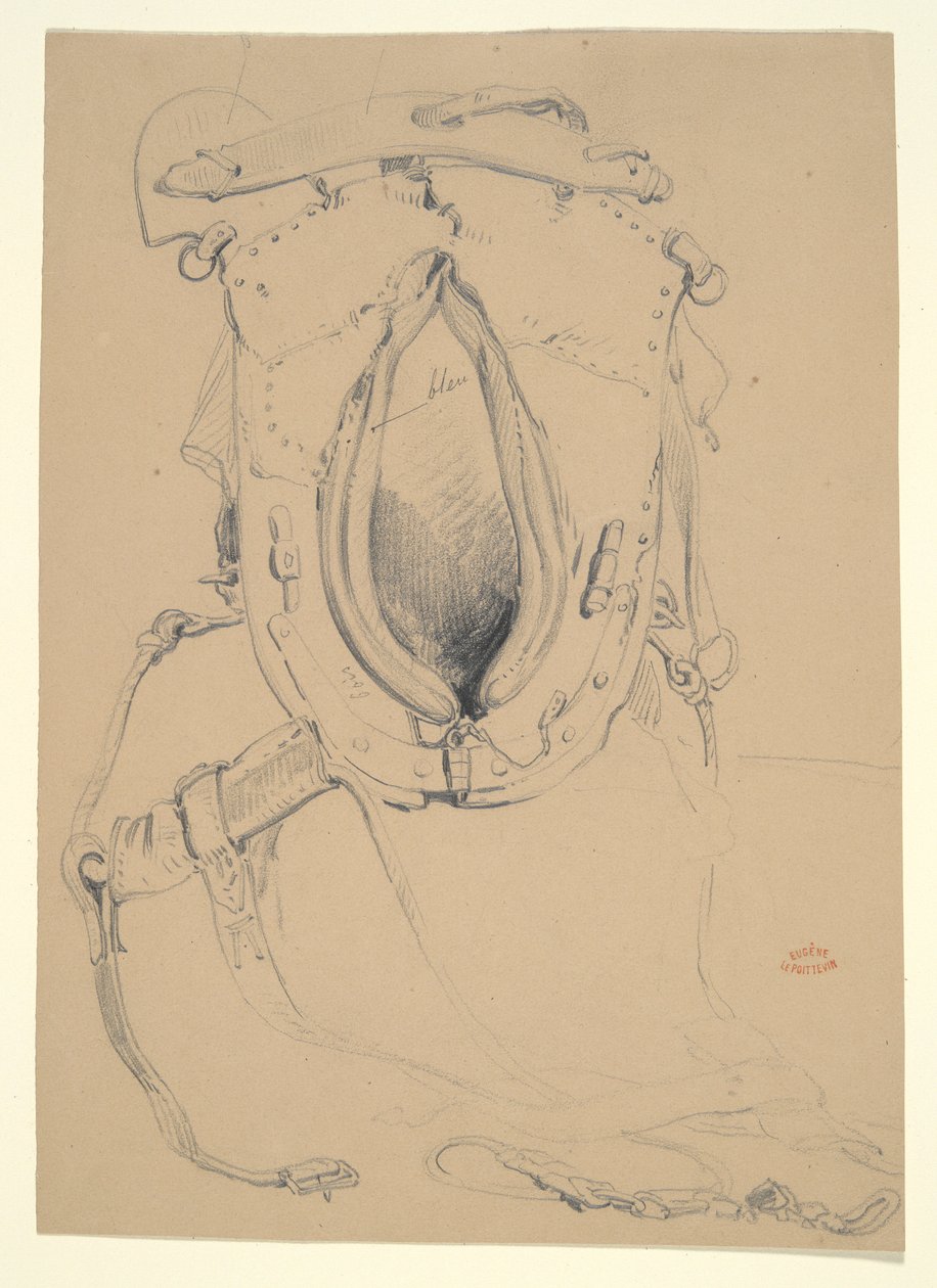 Studio di un Cavallo da Eugene le Poittevin