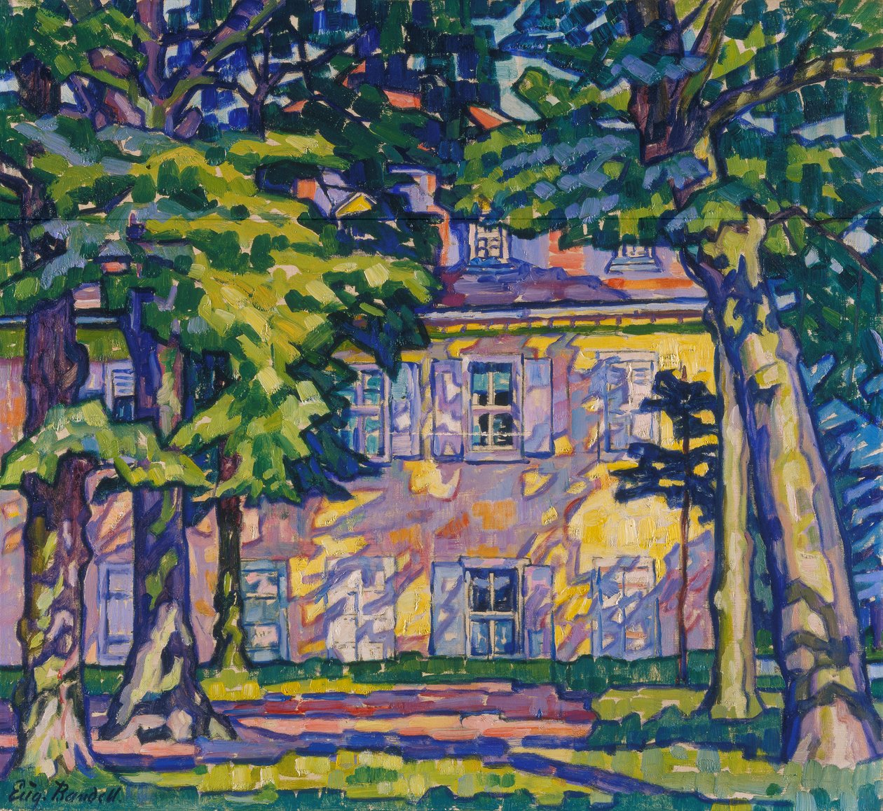 Sole nel pomeriggio (Wilhelmsbad) da Eugenie Bandell