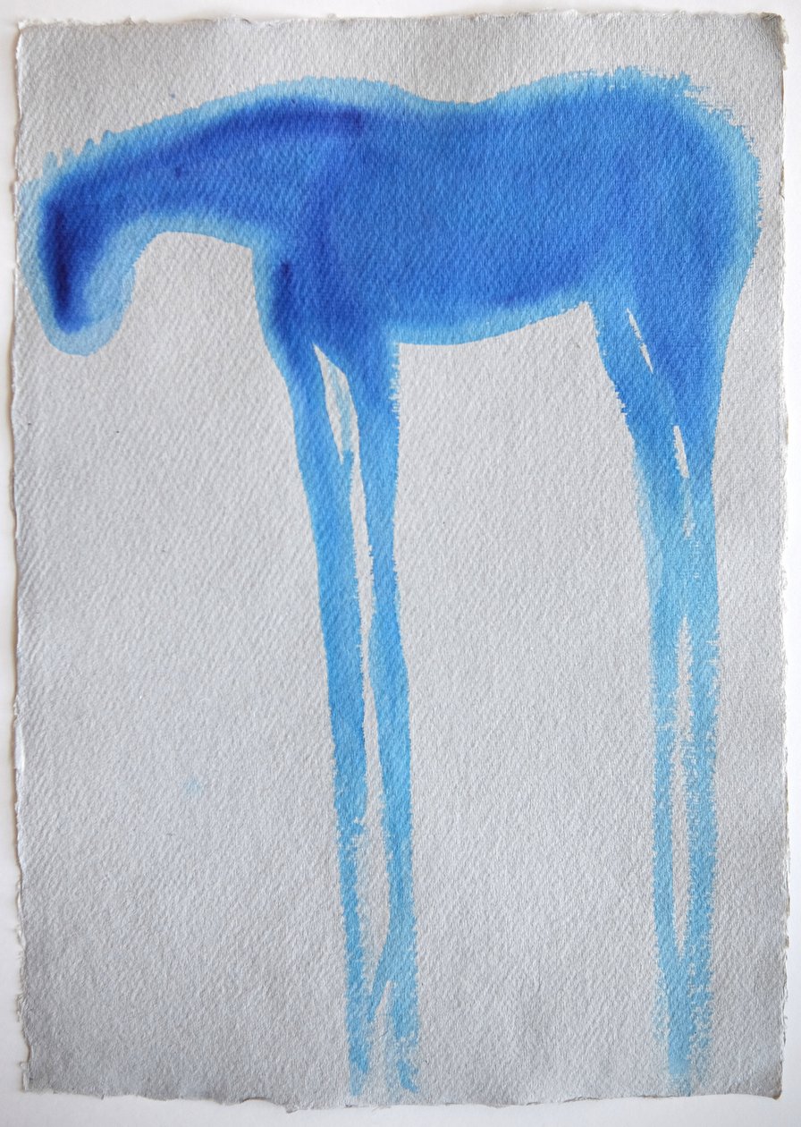 Cavallo Blu 1, 2023 da Eugenie Vronskaya