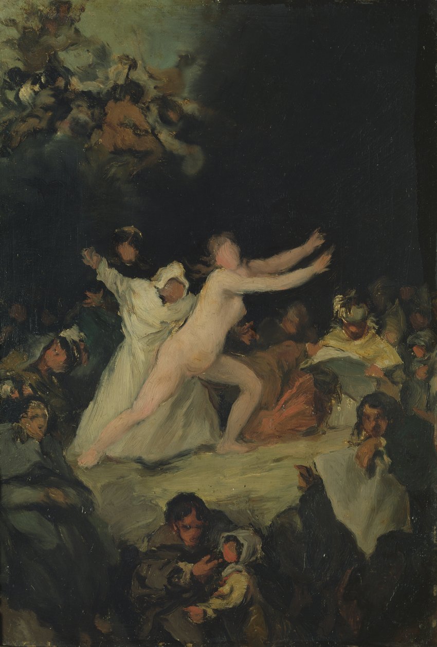 La Pantomima da Eugenio Lucas y Padilla
