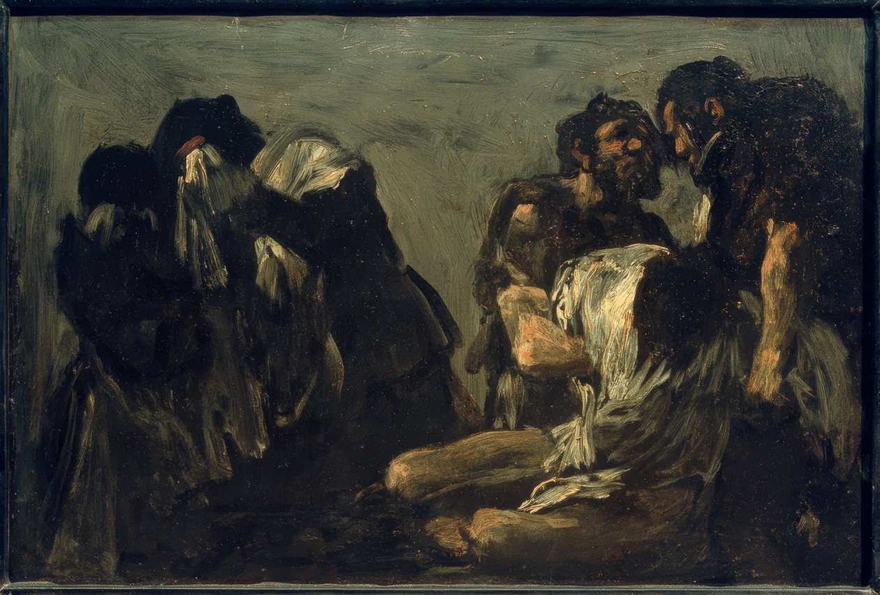 Rachele e i fratelli di Giacobbe da Eugenio Lucas Velázquez