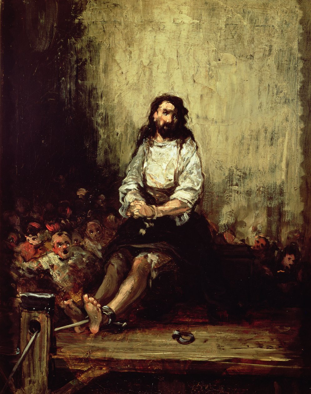 La vittima della tortura da Eugenio Lucas Velázquez