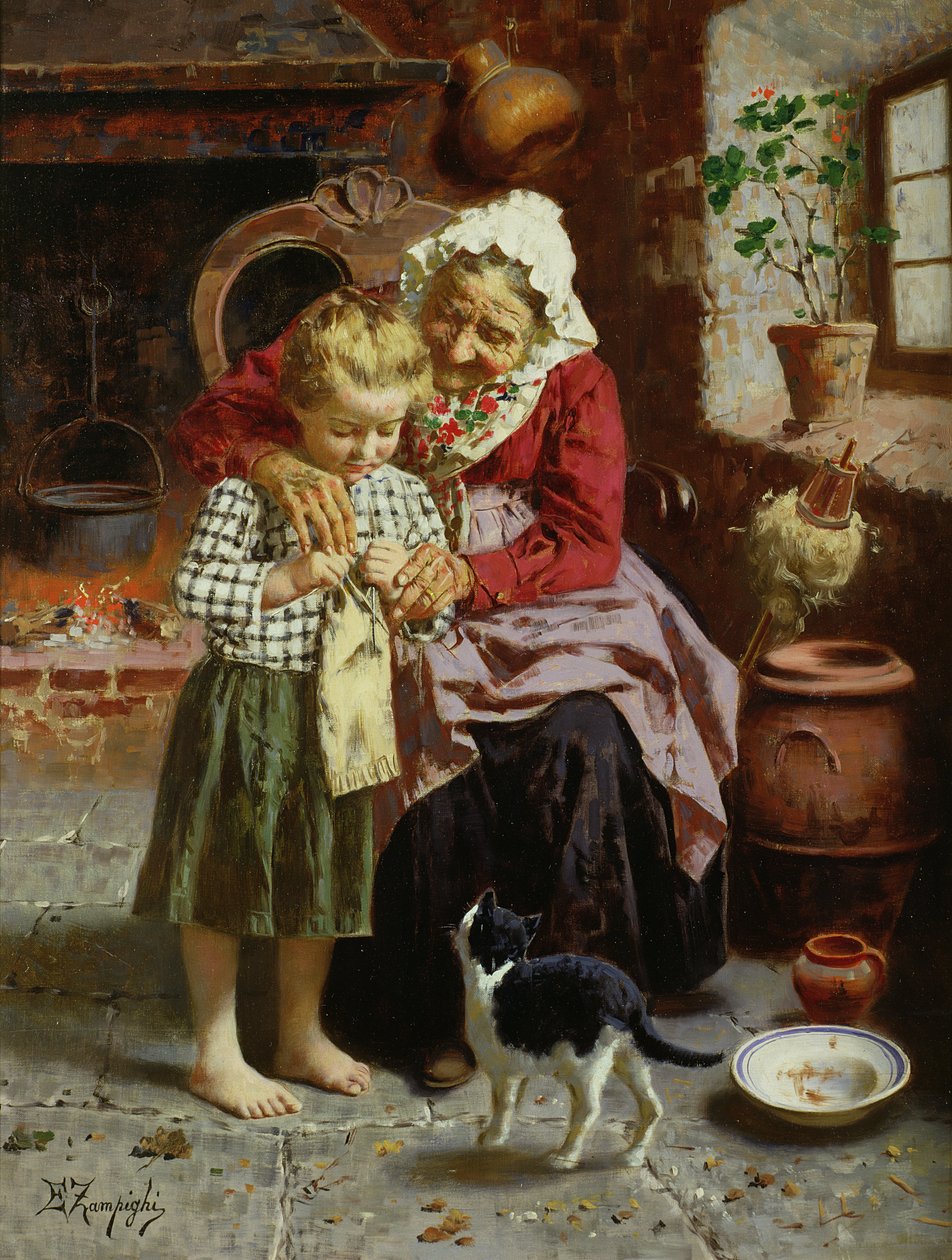 La sua prima lezione da Eugenio Zampighi