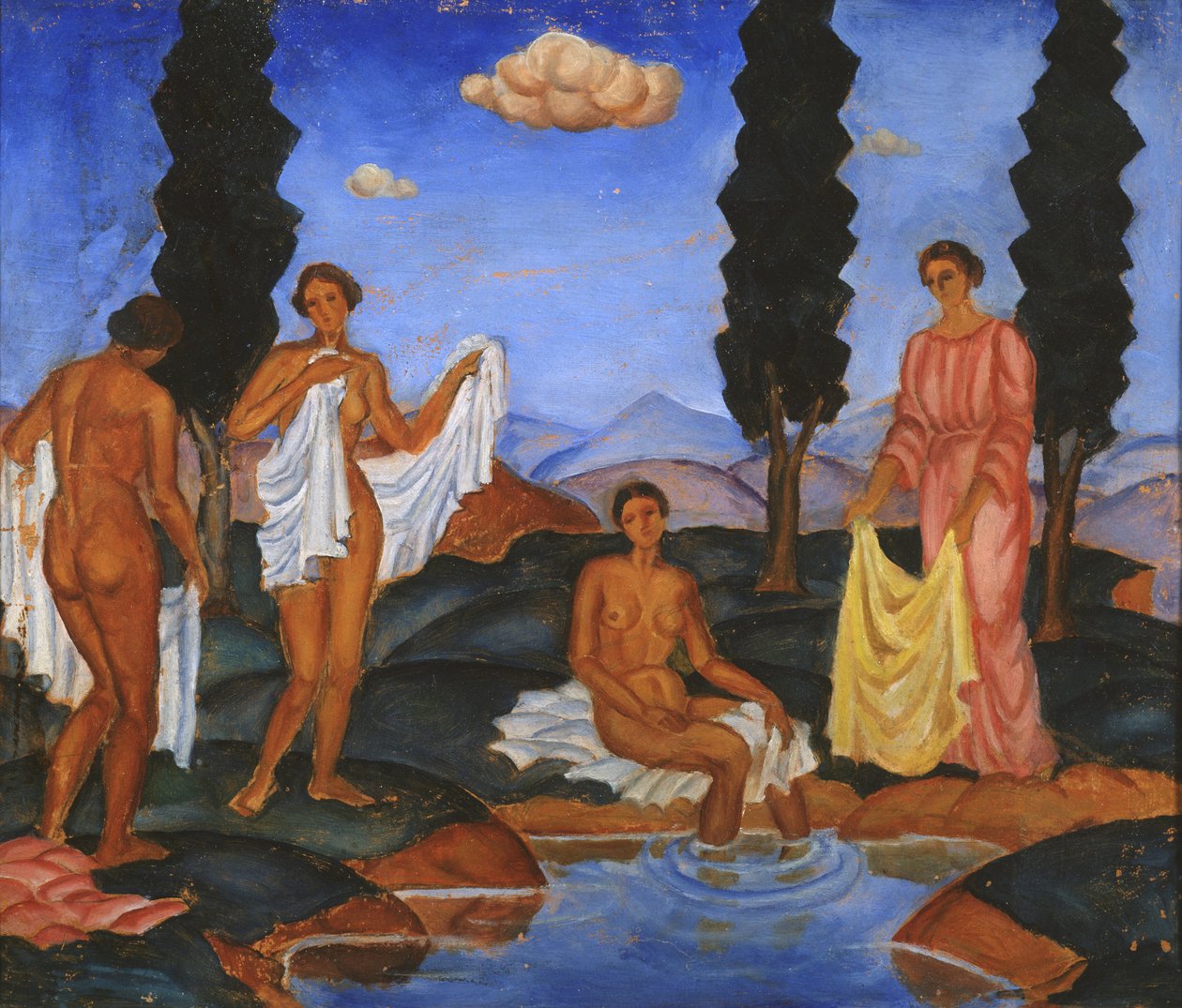 Bagnanti, 1910 da Eugeniusz Zak
