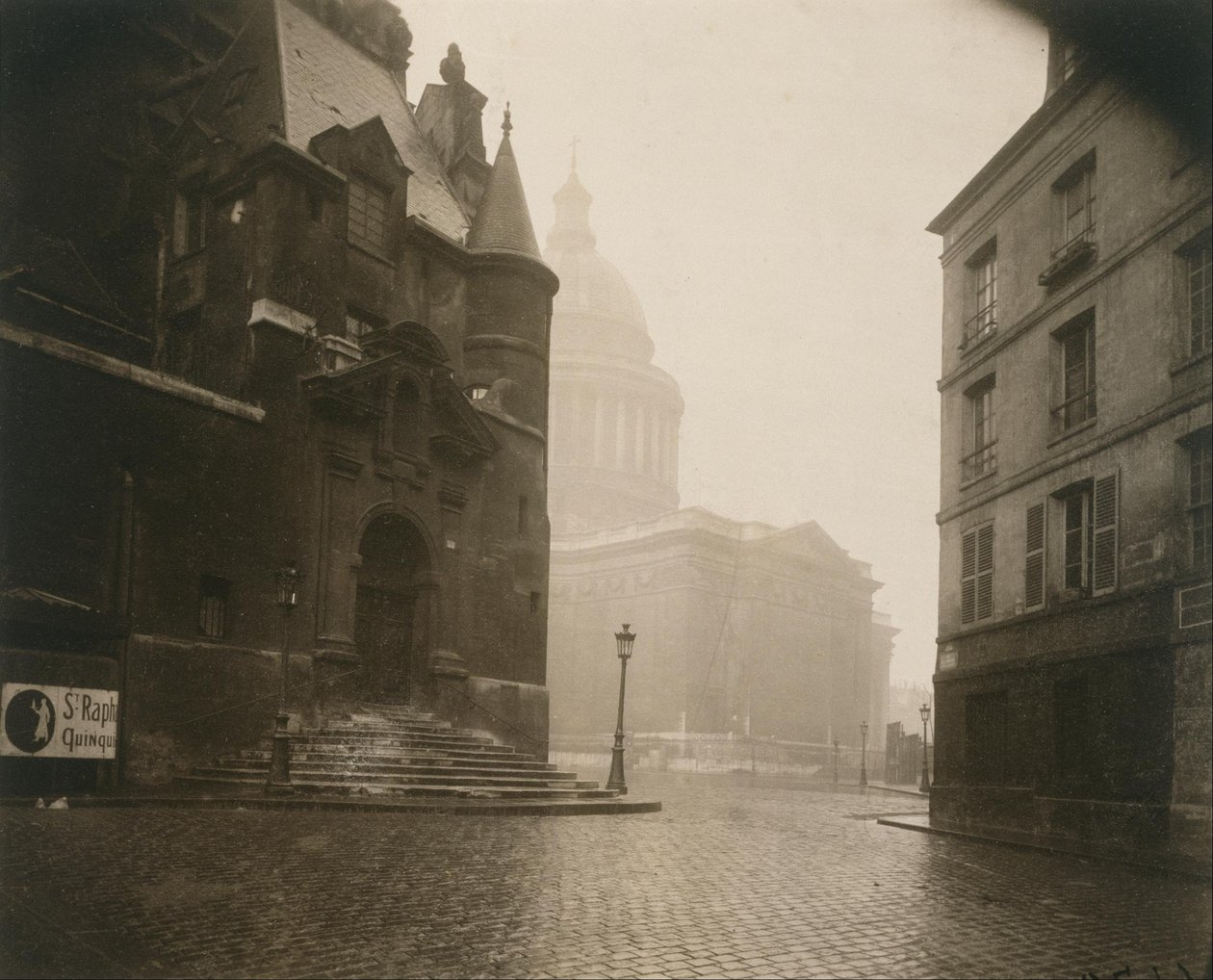 Rue de la Montagne Ste. Geneviève da Eugène Atget