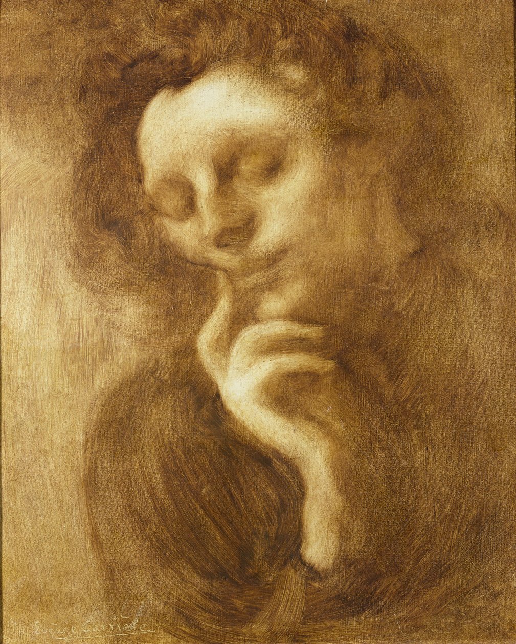Ritratto di una donna o, Tenerezza da Eugène Carrière