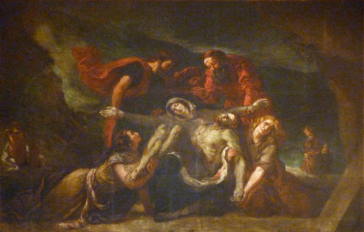 Pietà da Ferdinand Victor Eugene Delacroix