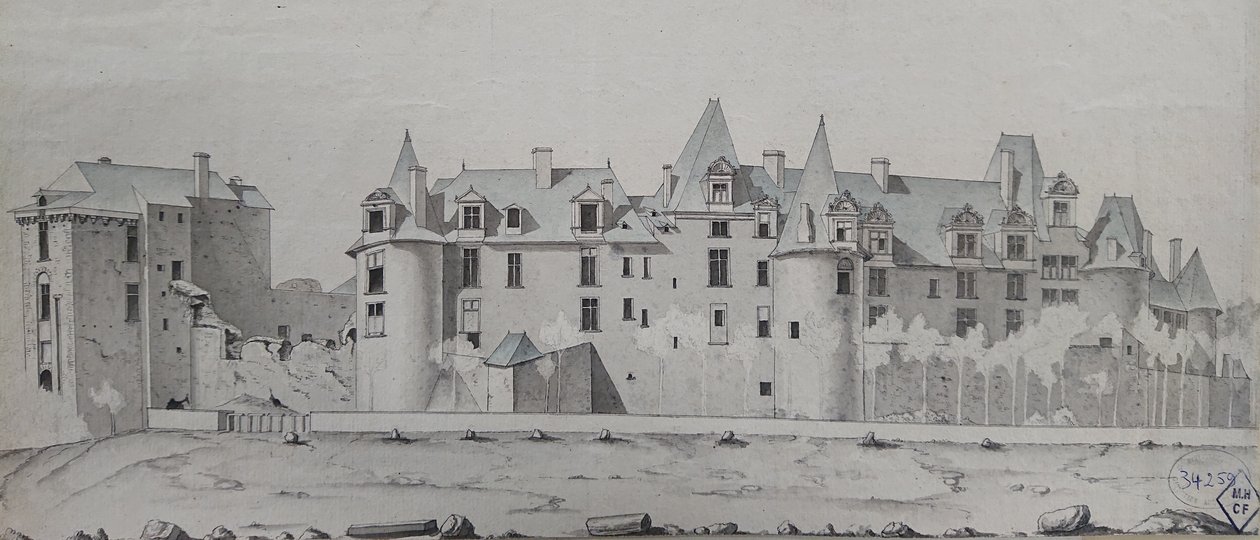 Il castello di Châteaubriant di Eugène Viollet-le-Duc da Eugène Viollet le Duc