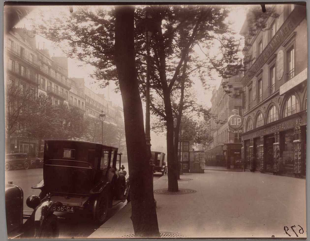 Boulevard de Bonne-Nouvelle da Eugène Atget