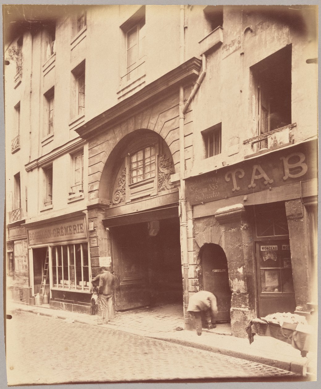 Château Rouge, rue Galande da Eugène Atget