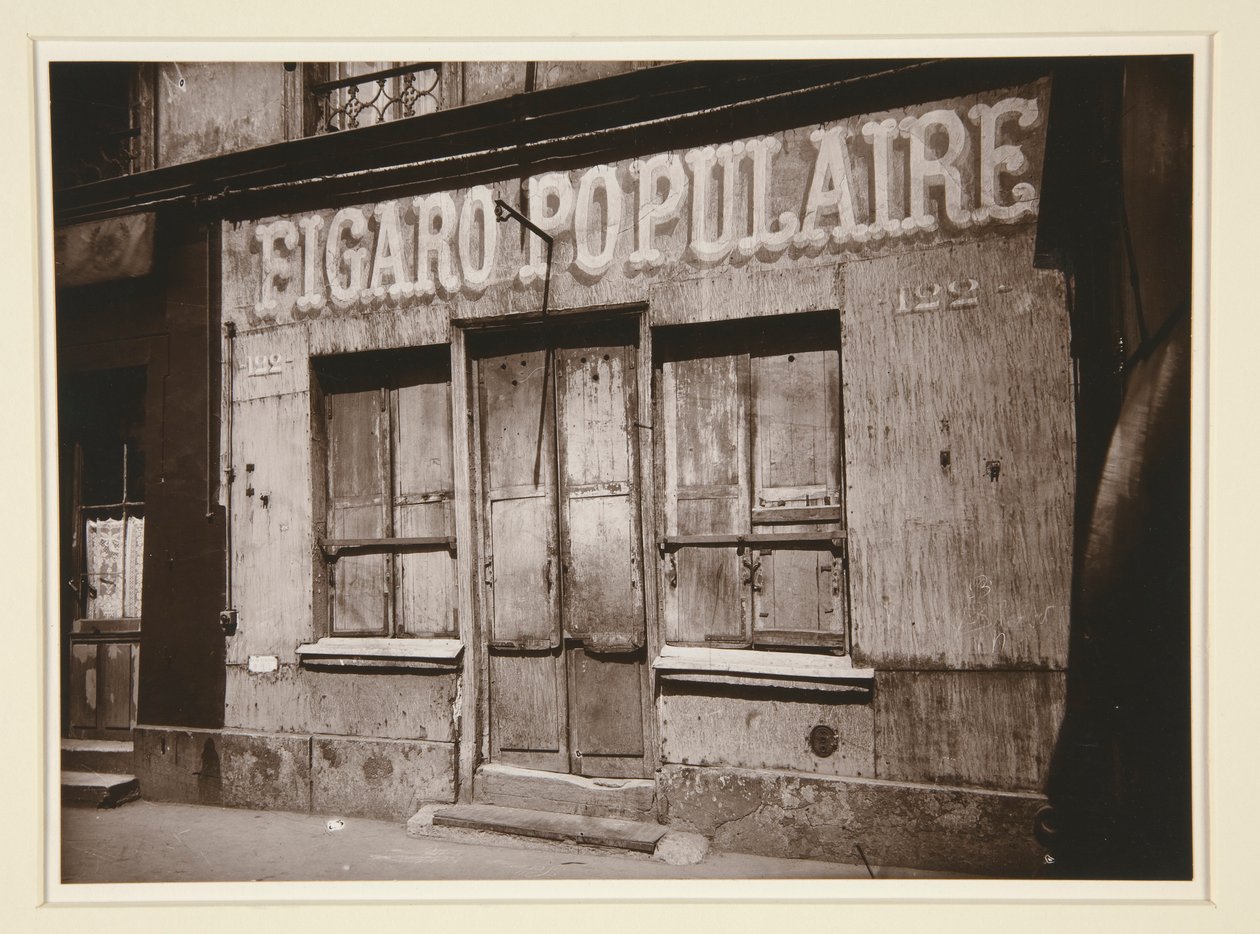 Figaro Populaire da Eugène Atget