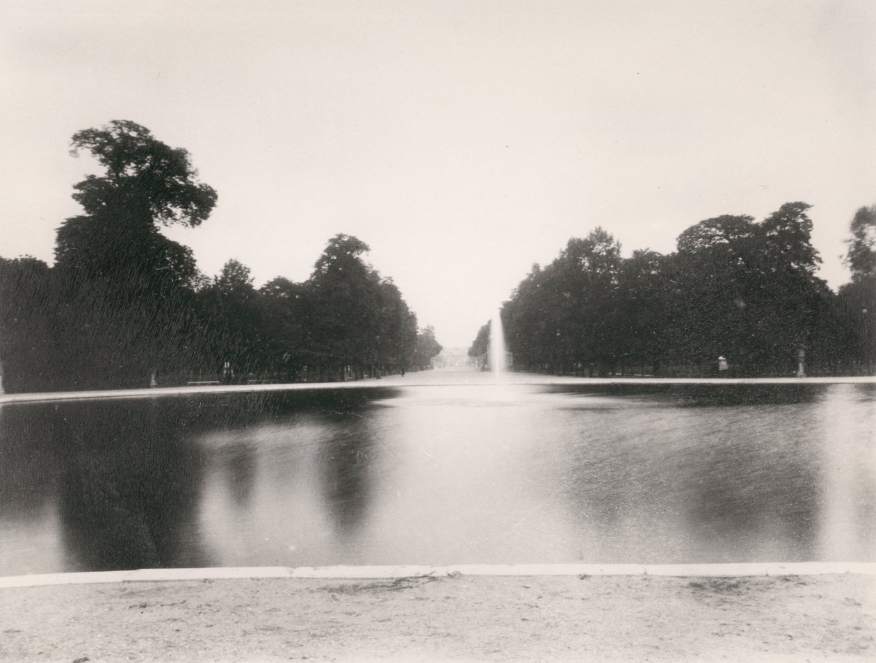 Jardin des Tuileries da Eugène Atget