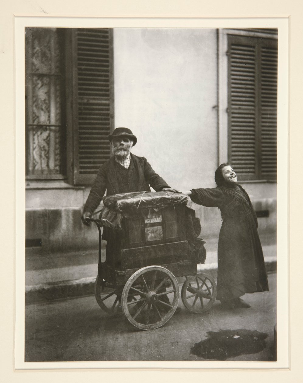 Giocatore da Eugène Atget