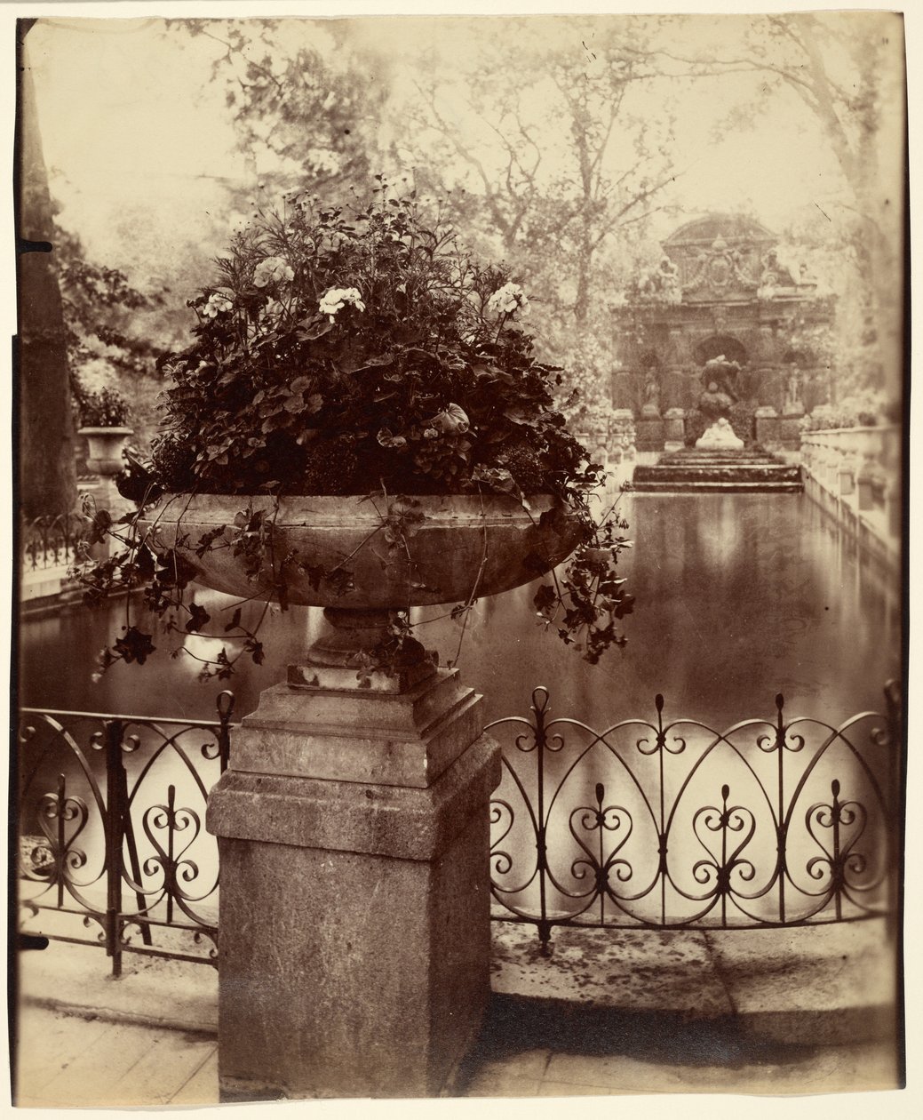 Giardini di Lussemburgo da Eugène Atget