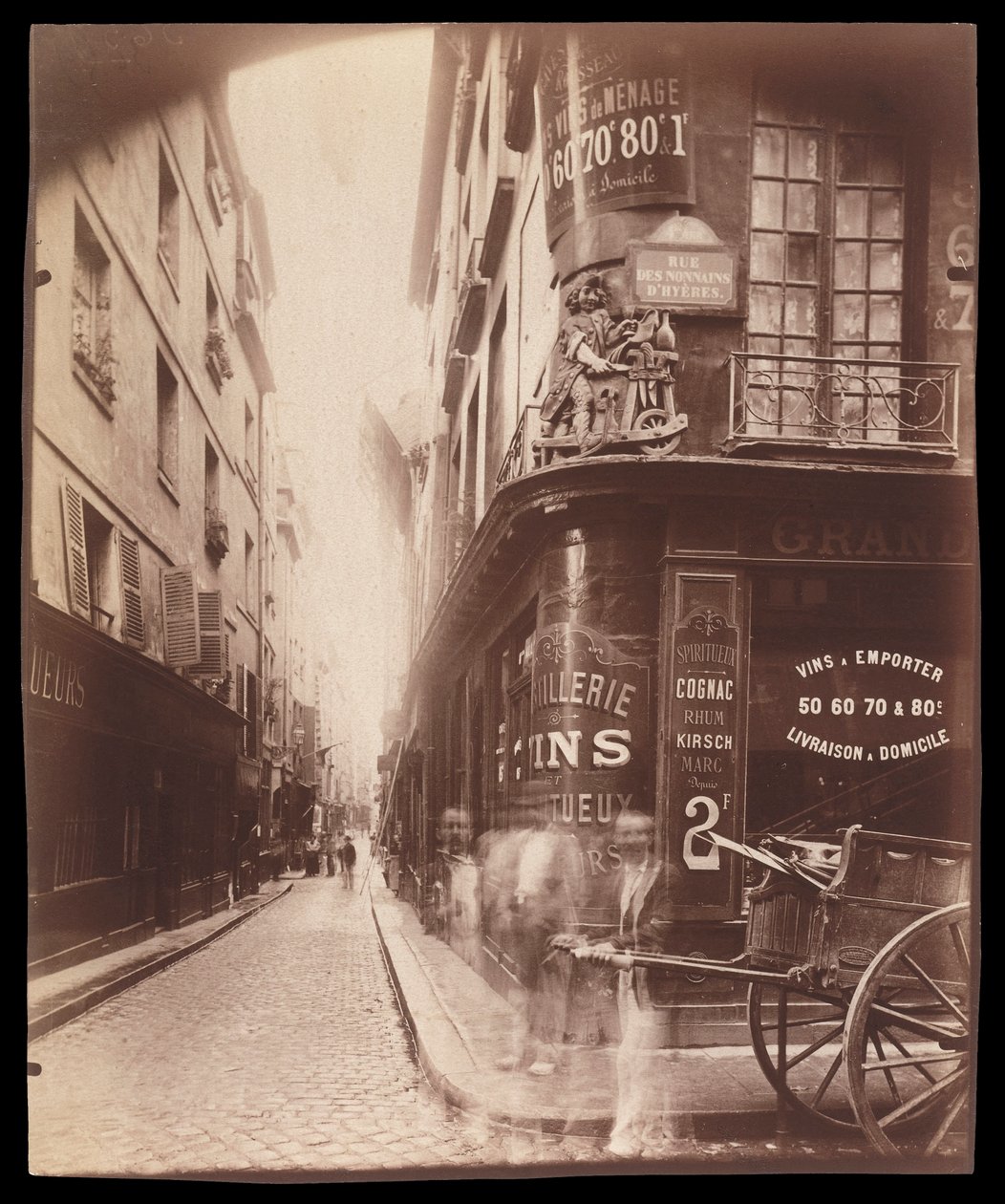 Rue des Nonnains da Eugène Atget
