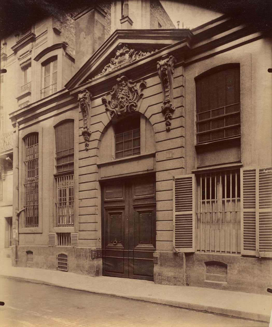 Rue du Regard, 1899 da Eugène Atget