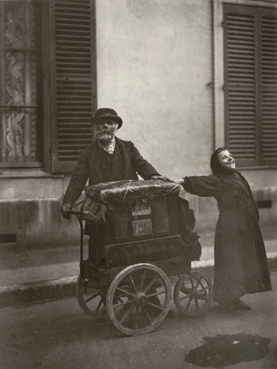 Musicisti di Strada da Eugène Atget