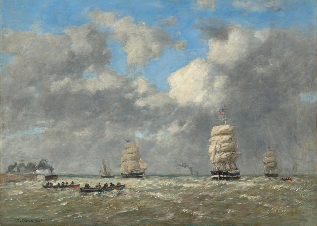 Le Havre da Eugène Boudin
