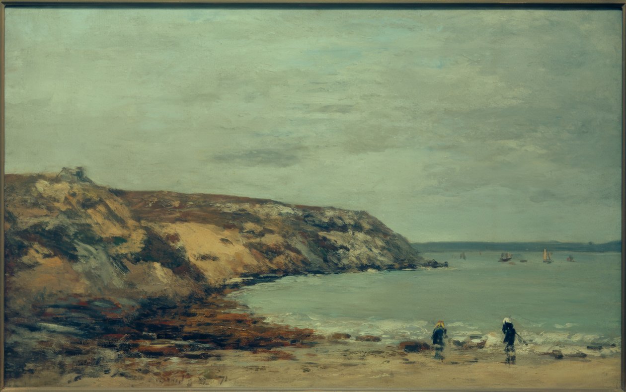 Rada di Brest. Costa di Bindy da Eugene Louis Boudin