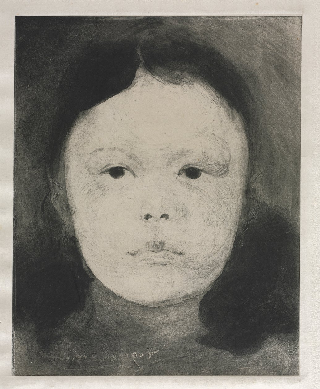 Marguerite Carrière, 1890 da Eugène Carrière
