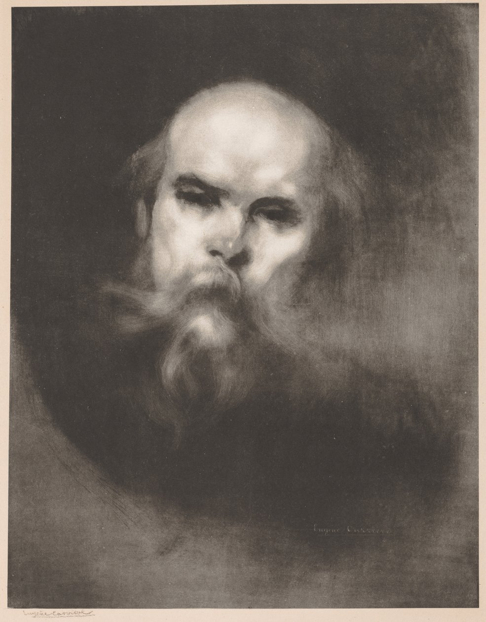 Paul Verlaine, 1896 da Eugène Carrière
