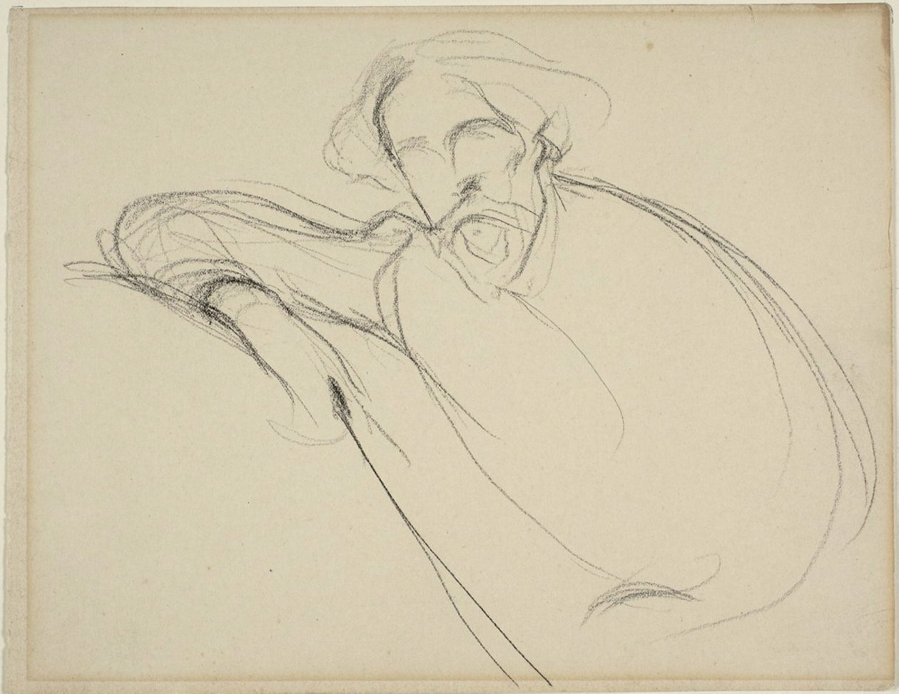 Studio di Alphonse Daudet da Eugène Carrière