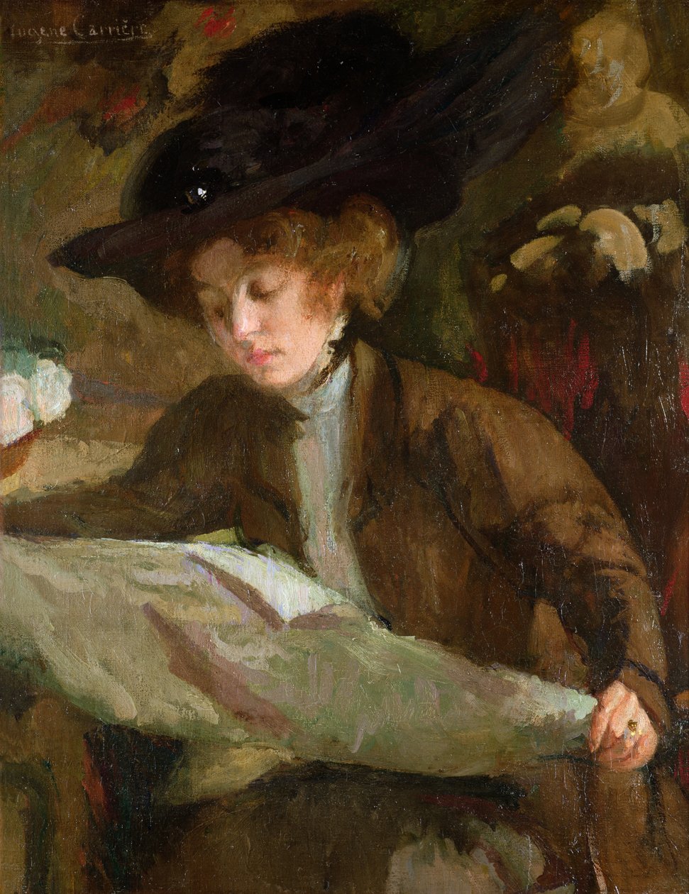 La Lettura del Mattino da Eugène Carrière