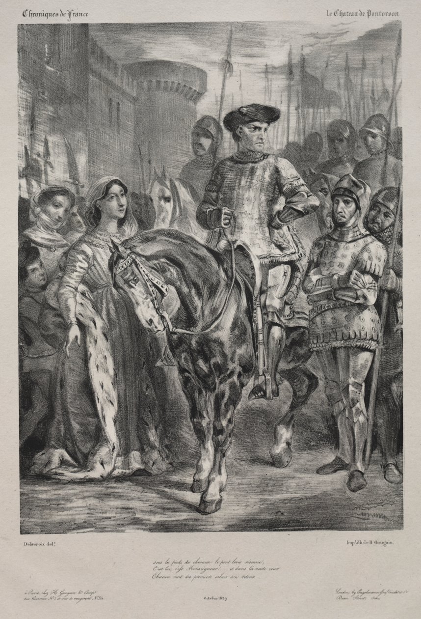 Duguesclin da Eugène Delacroix