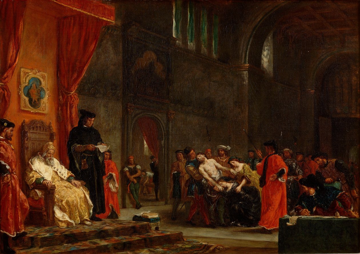 I due Foscari da Eugène Delacroix