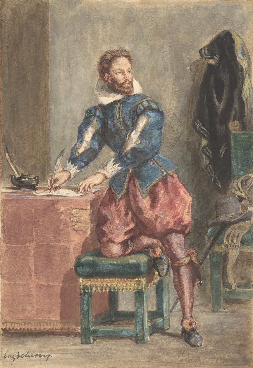 Mathurin Régnier da Eugène Delacroix