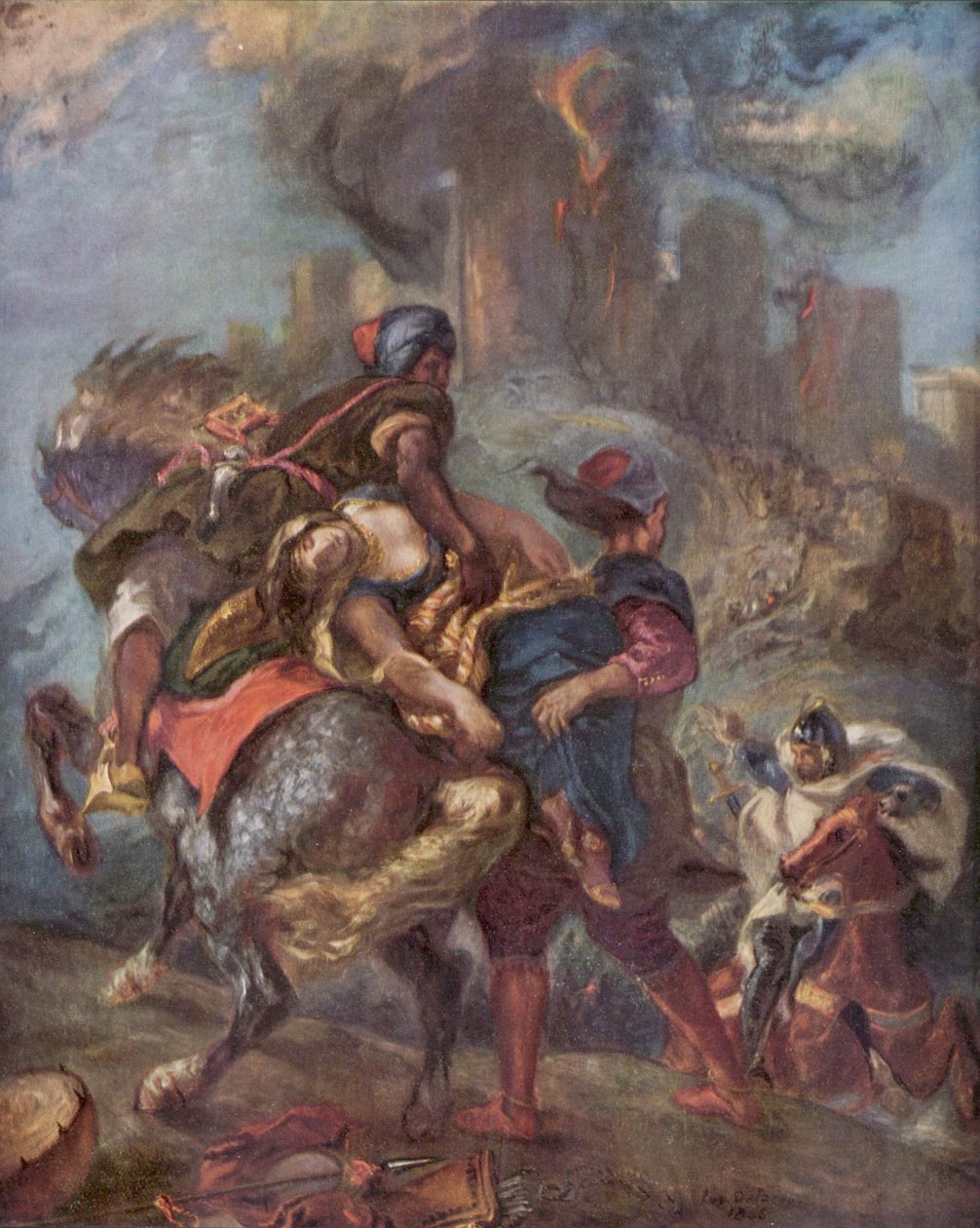 Il rapimento di Rebecca da Eugène Delacroix