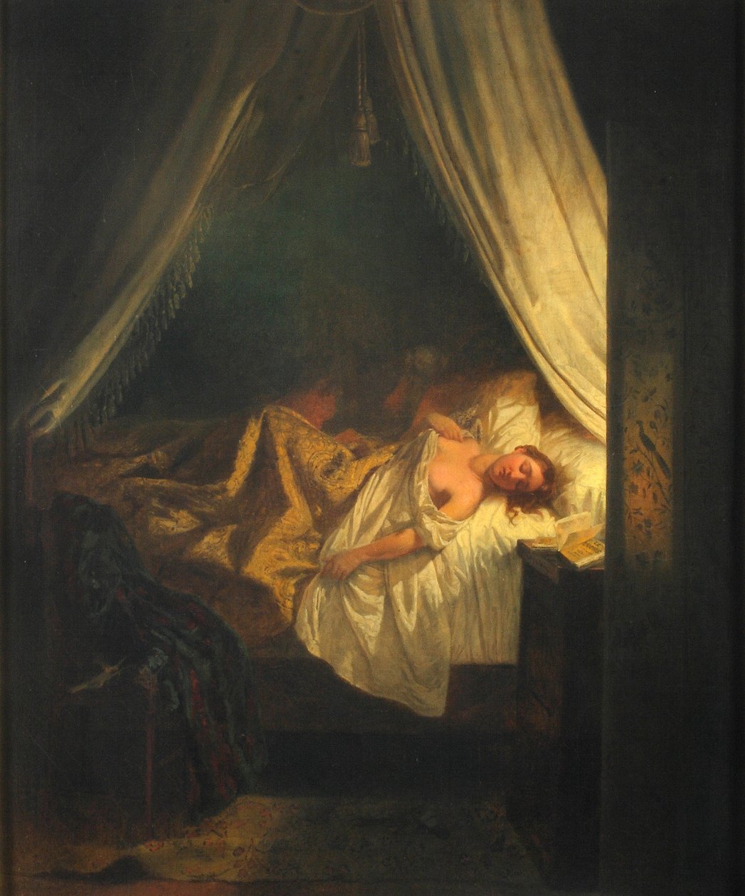 Il Vampiro, 1852 da Eugène Delacroix