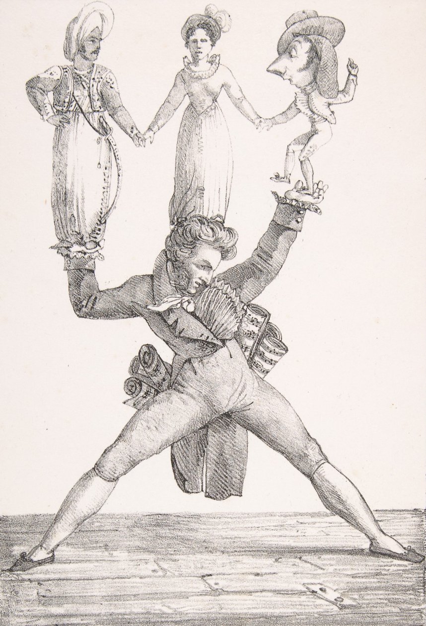 Teatro Italiano da Eugène Delacroix