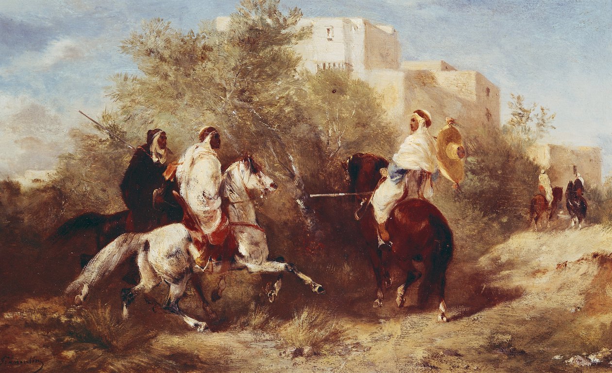Cavalieri arabi da Eugène Fromentin