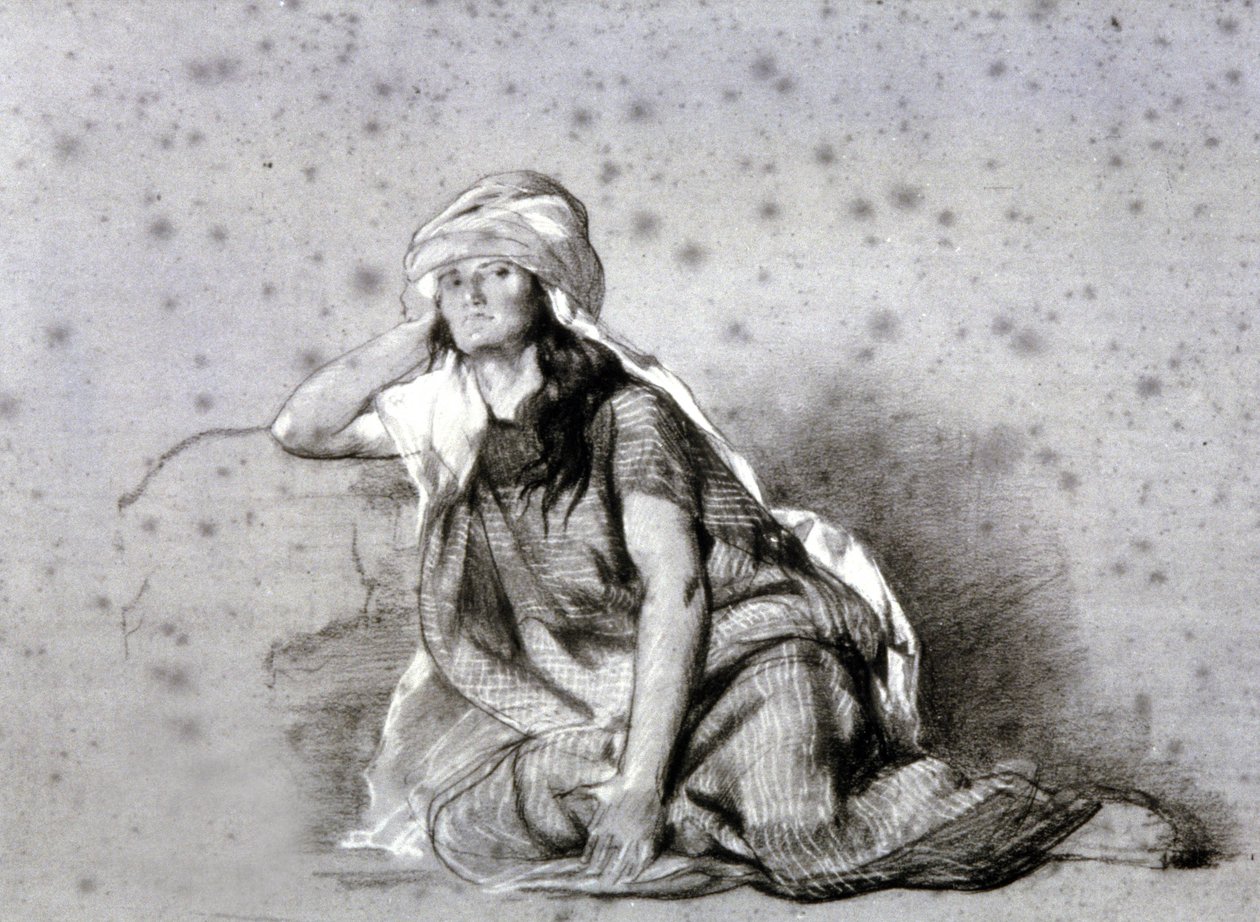 Donna berbera nel Sahel da Eugène Fromentin