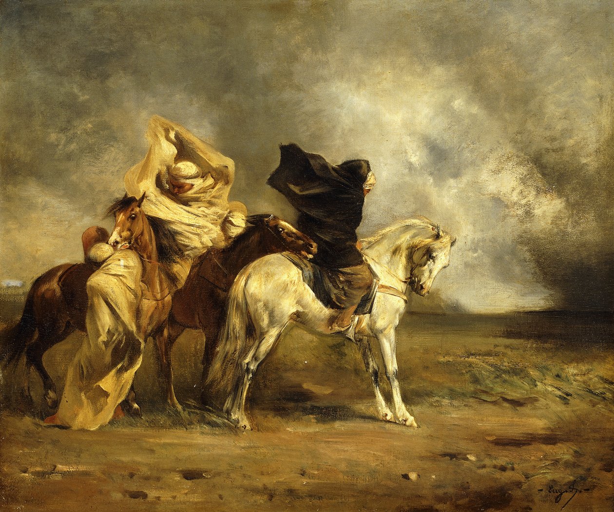 Il Simoom da Eugène Fromentin