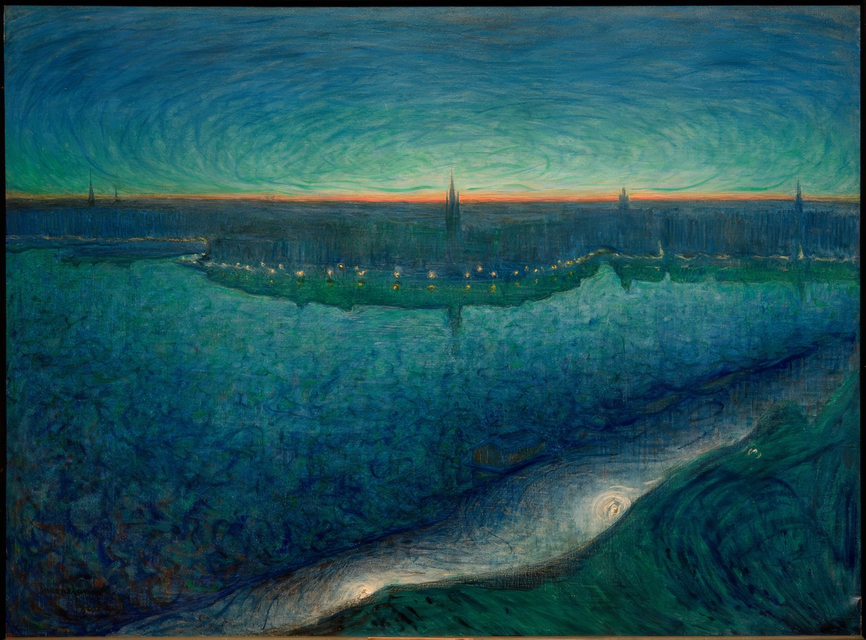 Alba sul Riddarfjärd da Eugène Jansson