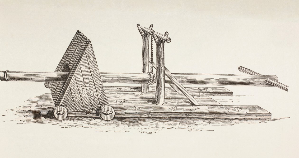 Ariete medievale, c.1880 da European School