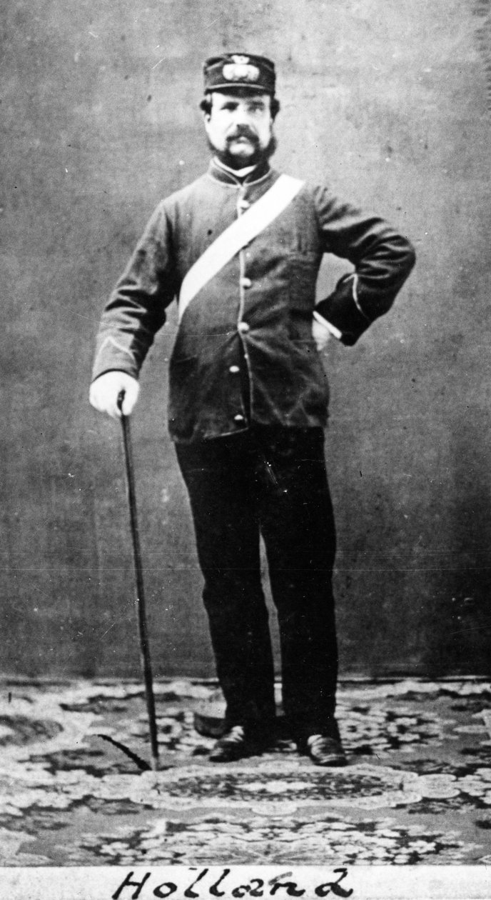 Capitano Holland, c.1860 da European Photographer