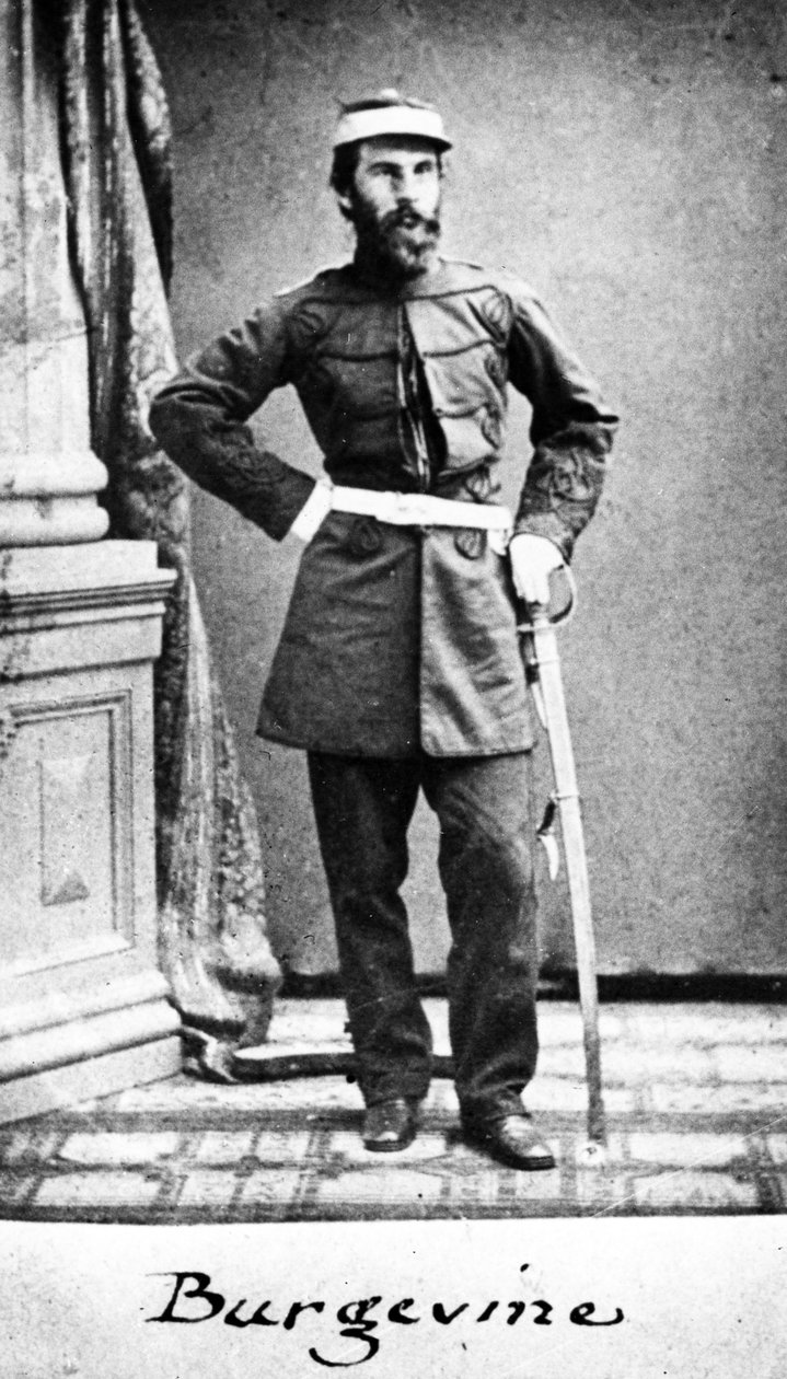 Henry Andres Burgevine, c.1860 da European Photographer