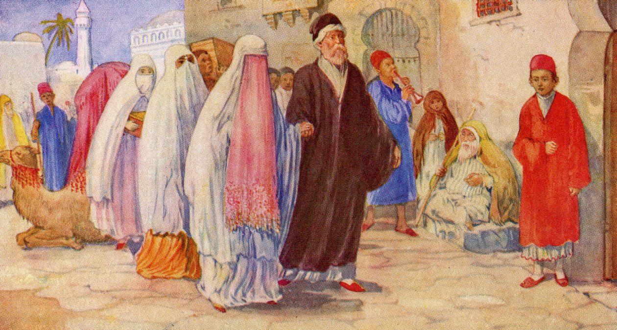 Un matrimonio musulmano, 1941 da European School