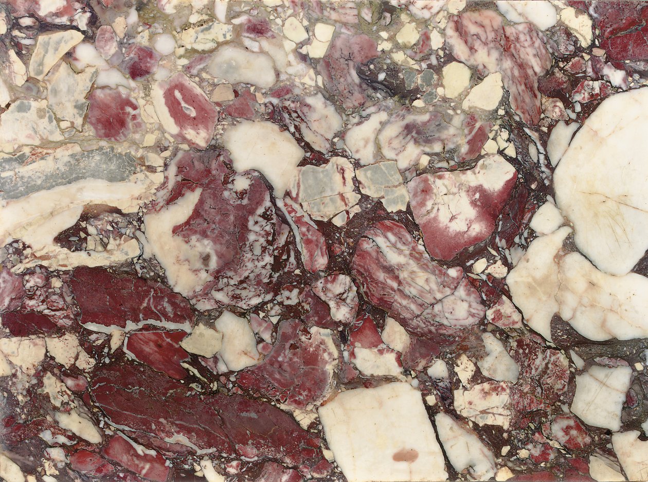 Tavolo in breccia violetta da European School