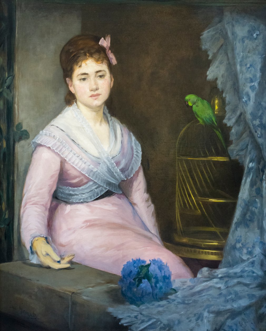 Indolenza, c. 1871-1872 da Eva Gonzalès